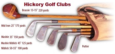 Old Golf Club Distance Chart